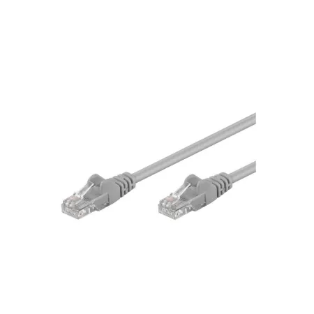 Patchcord Cat5e Utp Cca 3m Szary